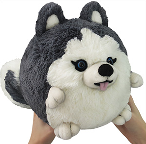 Mini Squishable Husky • 7 Inch
